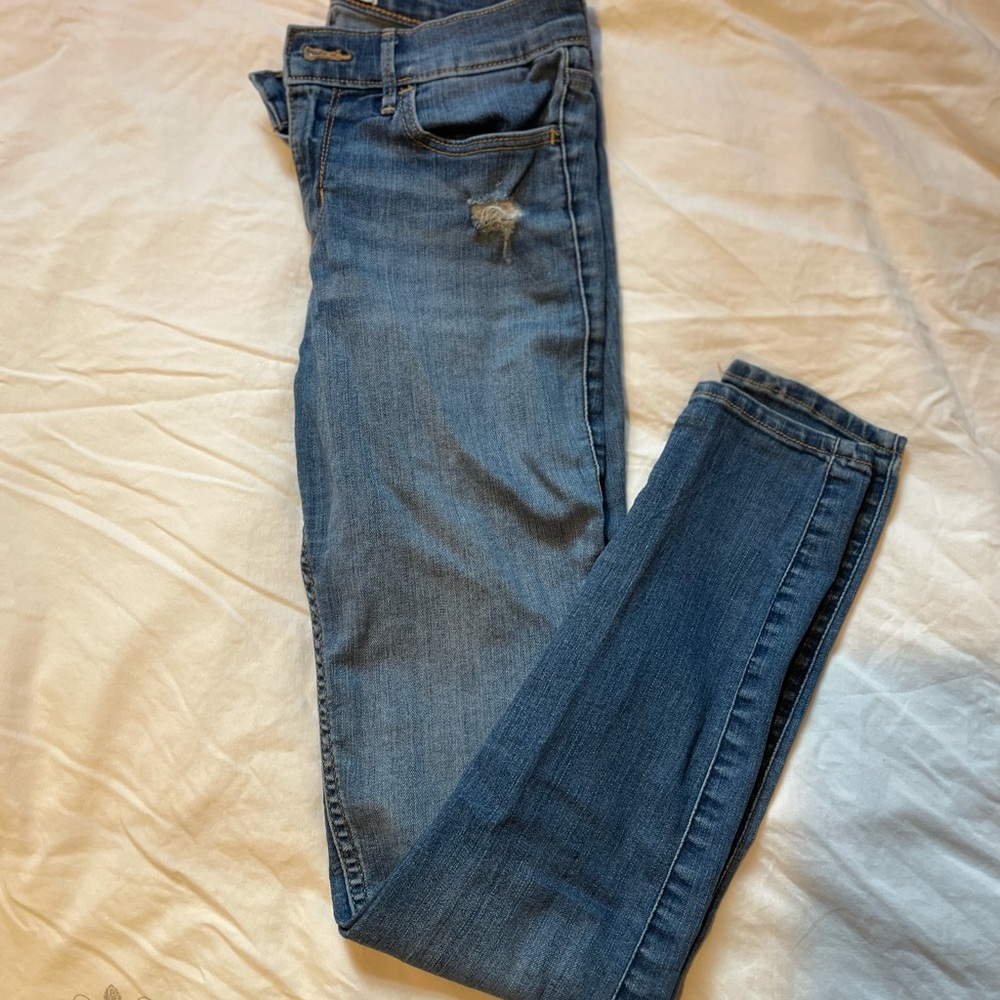 Abercrombie Kids light blue Skinny jeans
